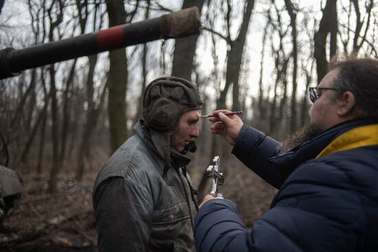 Работа священнослужителей в зоне спецоперации