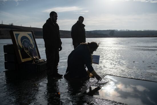 Работа священнослужителей в зоне спецоперации