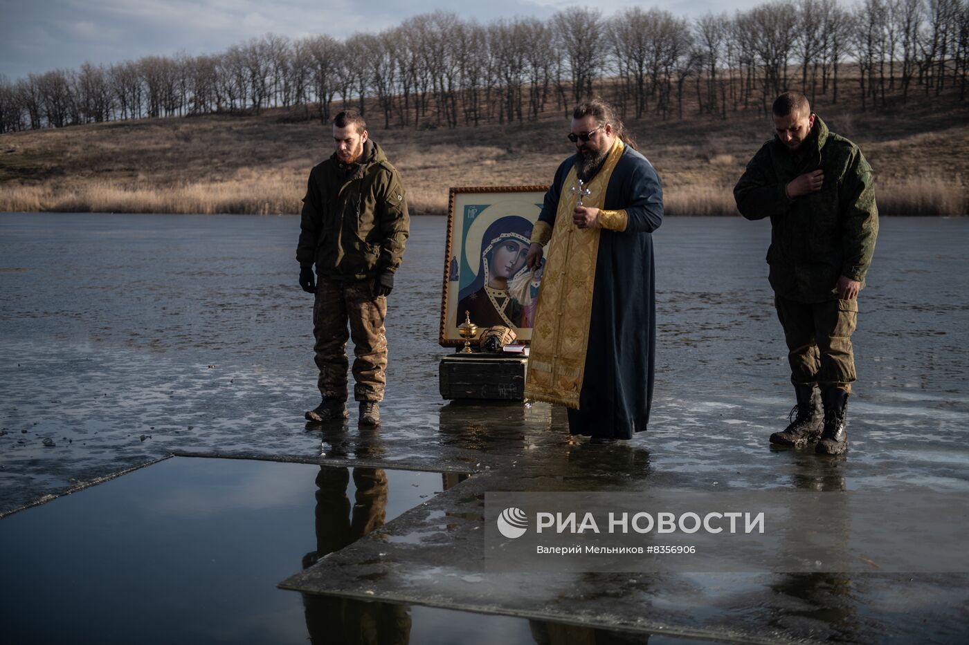 Работа священнослужителей в зоне спецоперации