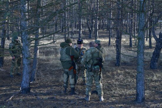 Будни бойцов отряда "Терек" в зоне СВО