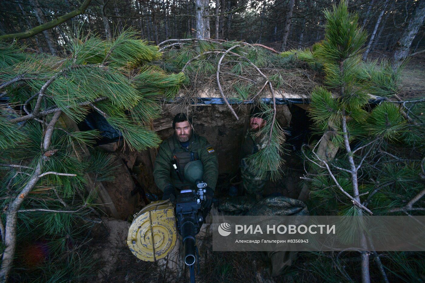 Будни бойцов отряда "Терек" в зоне СВО