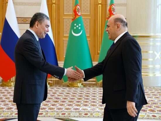 Рабочий визит премьер-министра РФ М. Мишустина в Туркменистан