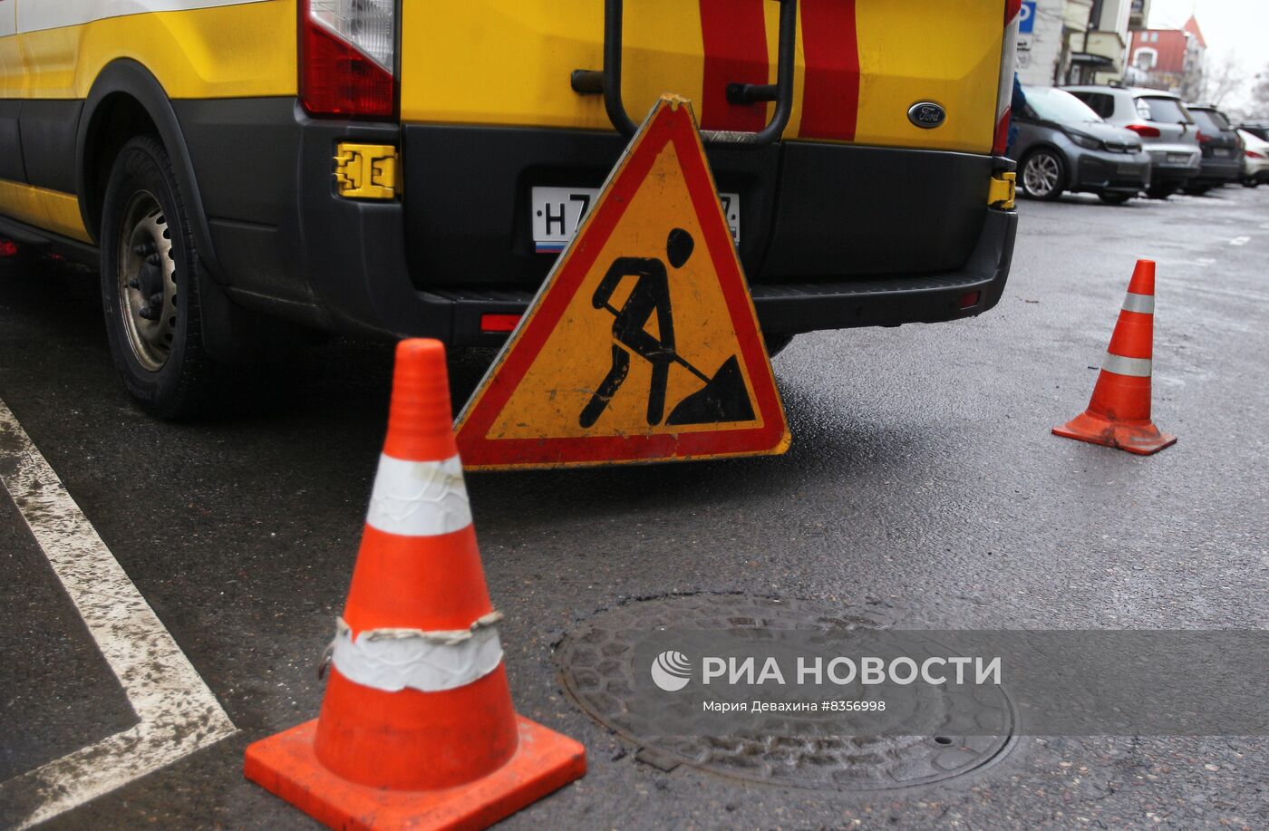 Откачка воды из стопорного колодца