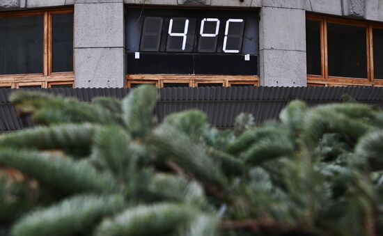 Аномальное потепление в Москве