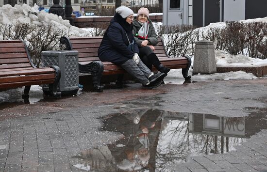 Аномальное потепление в Москве