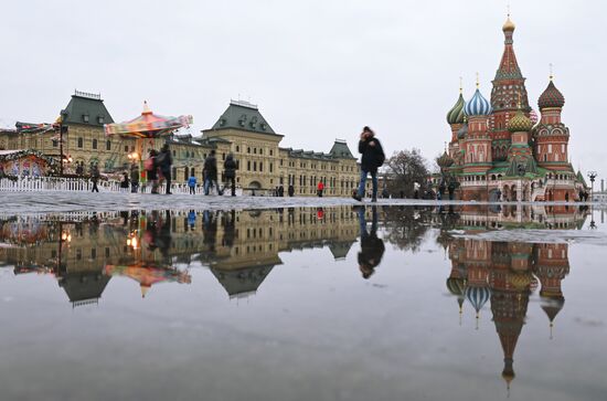 Аномальное потепление в Москве