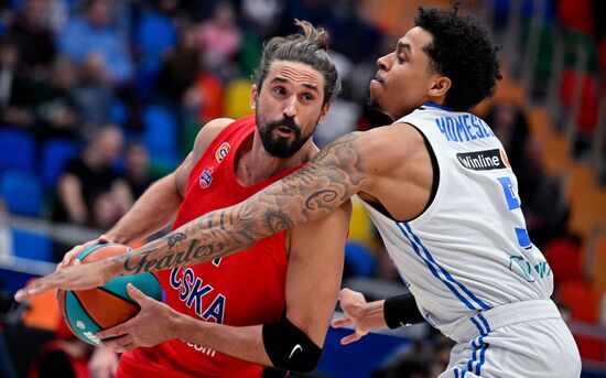 Баскетбол. Единая лига ВТБ. Матч ЦСКА - "Зенит"