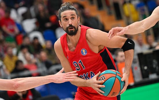 Баскетбол. Единая лига ВТБ. Матч ЦСКА - "Зенит"