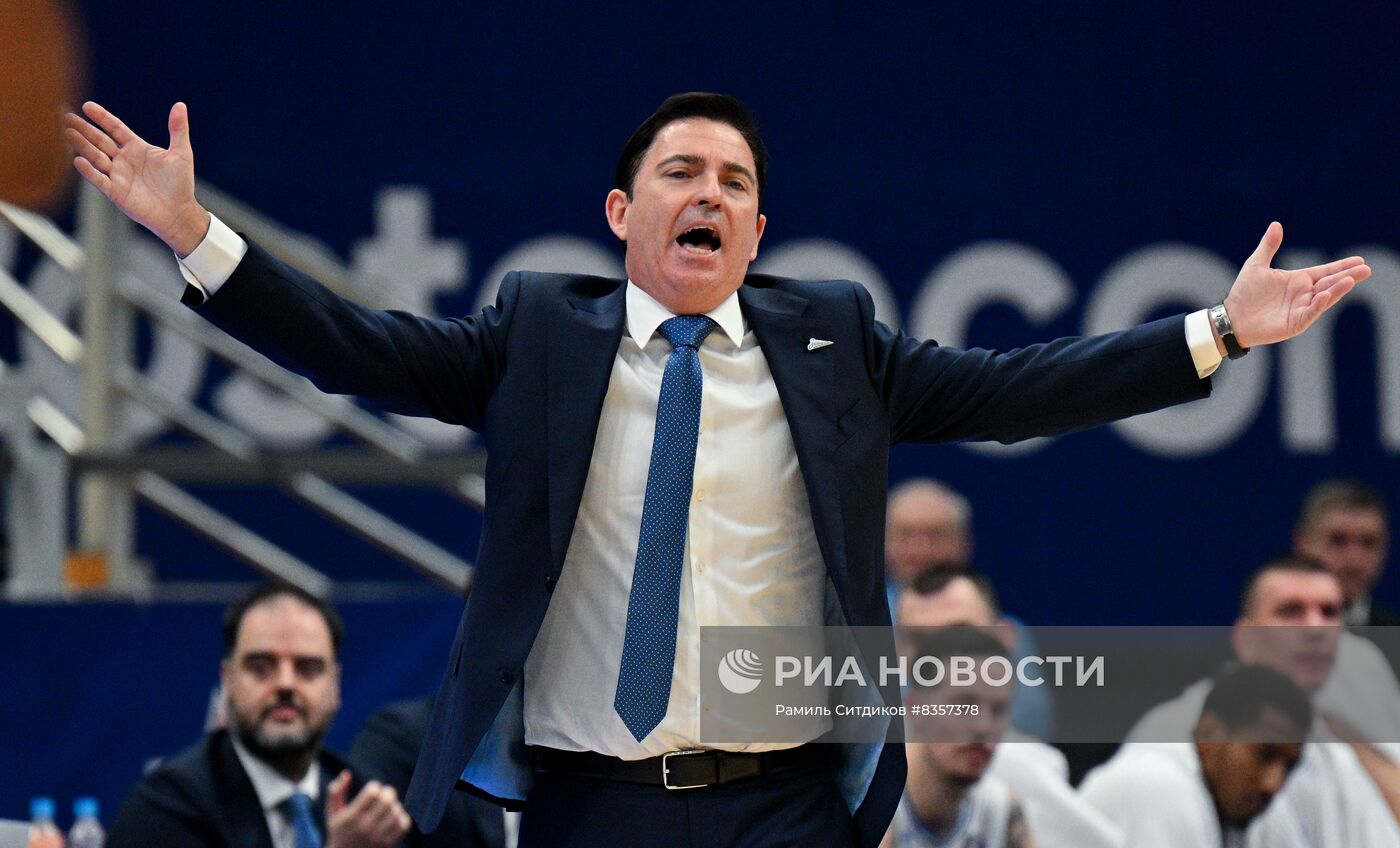 Баскетбол. Единая лига ВТБ. Матч ЦСКА - "Зенит"