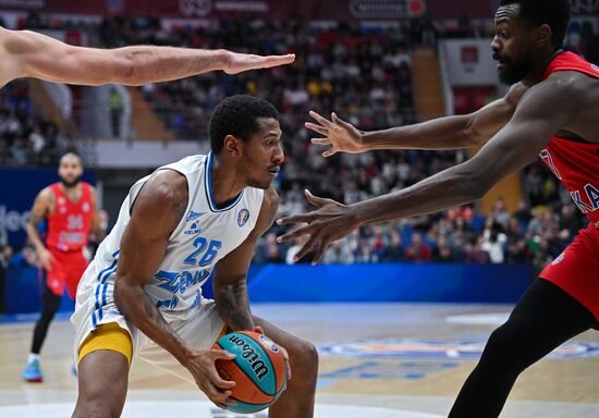 Баскетбол. Единая лига ВТБ. Матч ЦСКА - "Зенит"