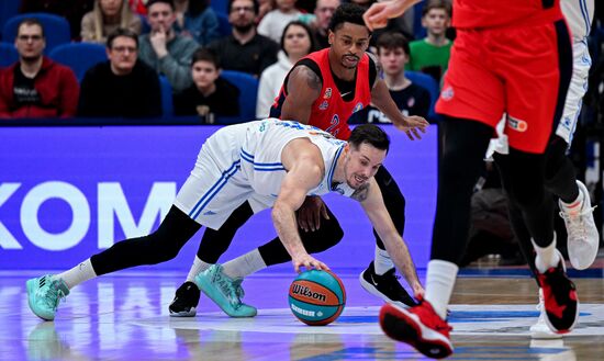 Баскетбол. Единая лига ВТБ. Матч ЦСКА - "Зенит"