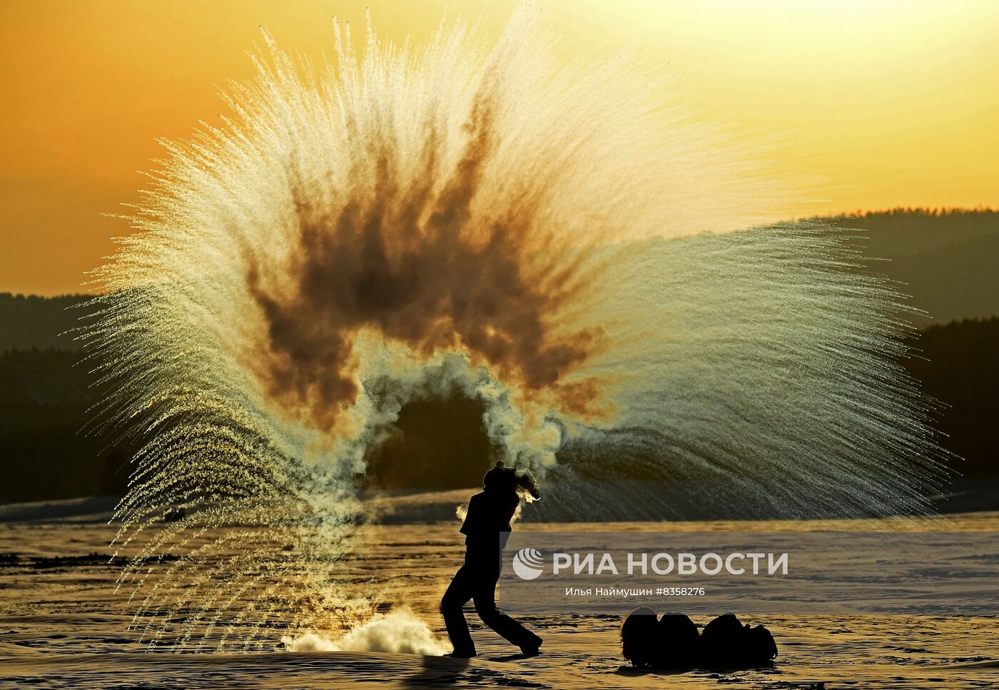Мороз в Красноярске