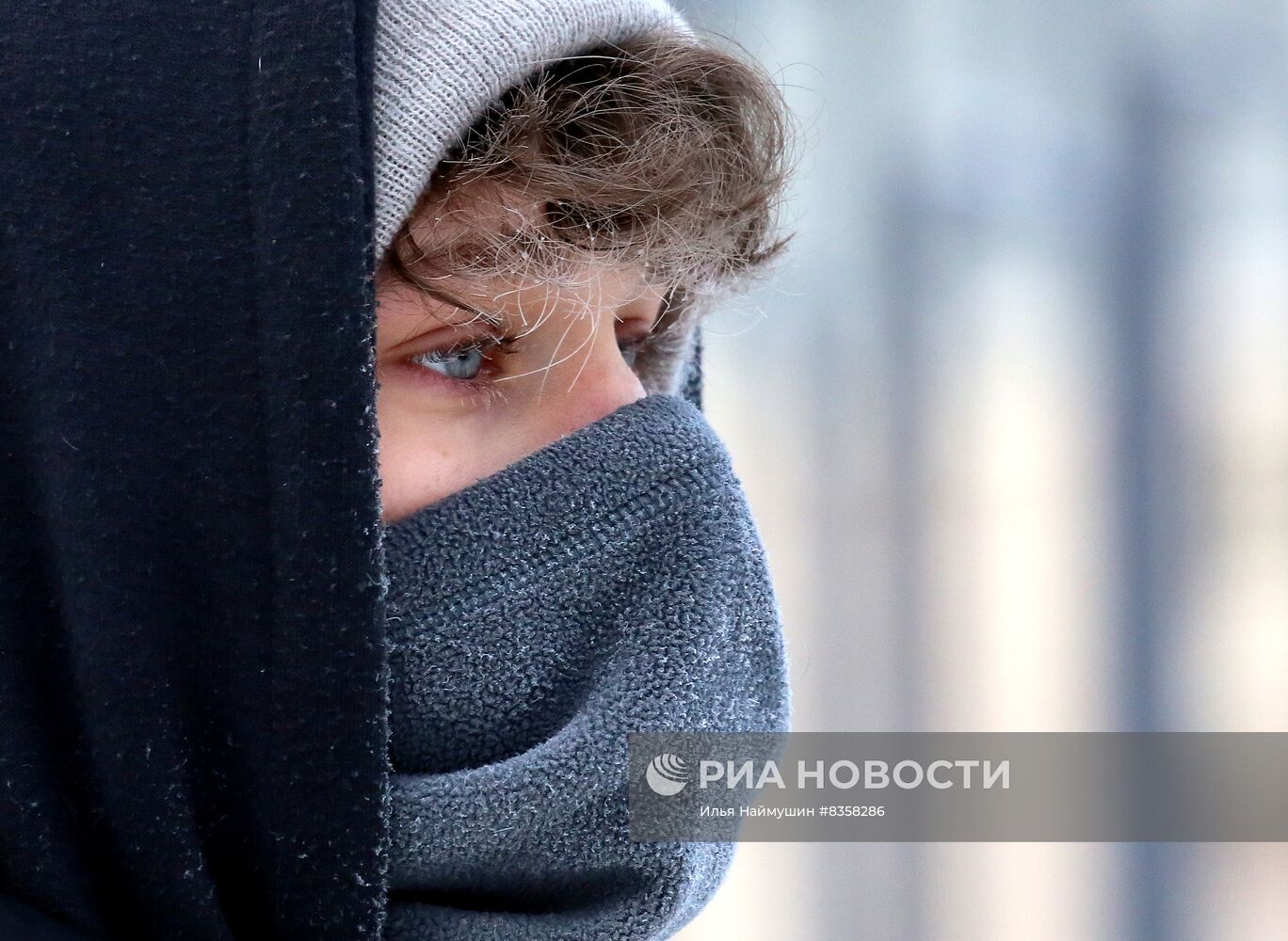 Мороз в Красноярске