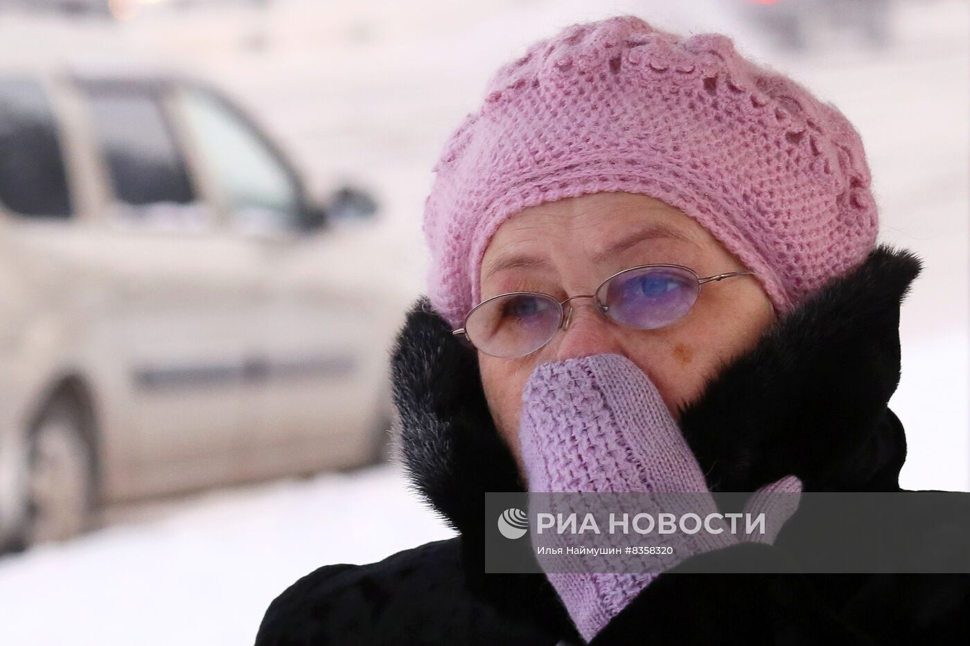 Мороз в Красноярске