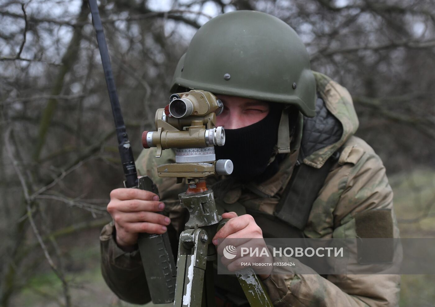 Боевая работа САУ "Акация"