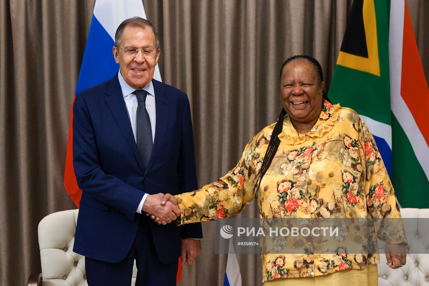 Визит главы МИД РФ С. Лаврова в ЮАР