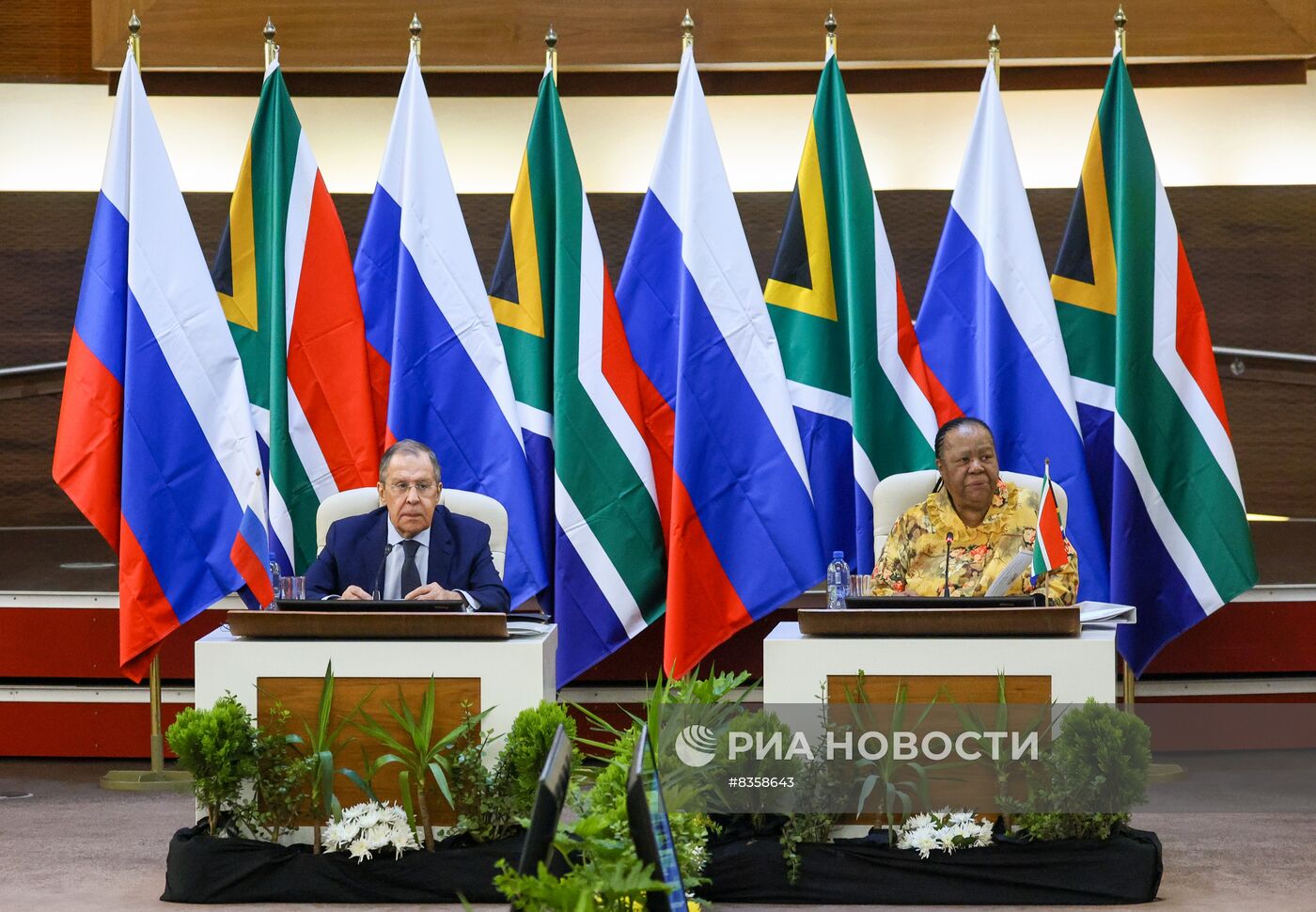 Визит главы МИД РФ С. Лаврова в ЮАР