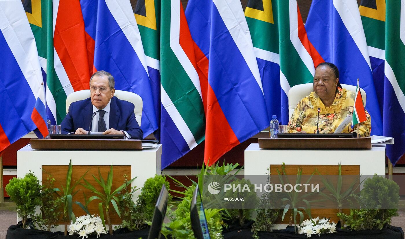 Визит главы МИД РФ С. Лаврова в ЮАР