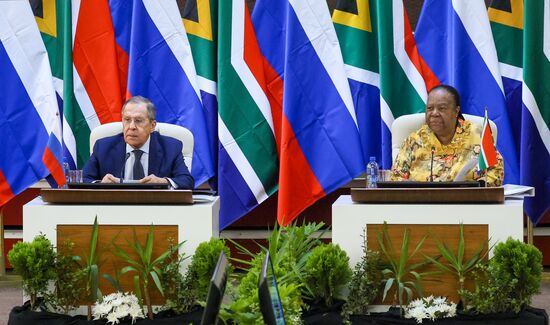 Визит главы МИД РФ С. Лаврова в ЮАР