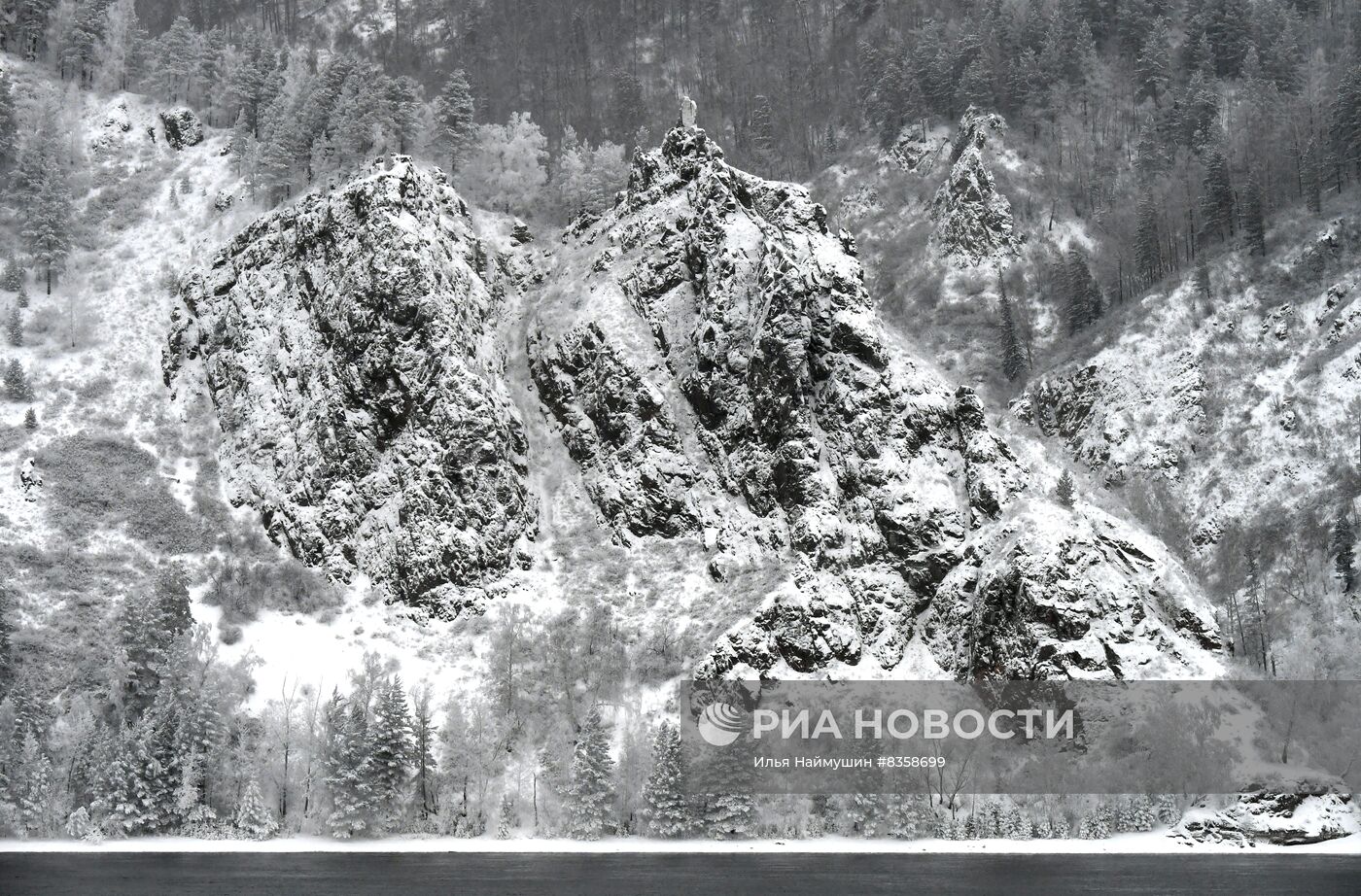 Мороз в Красноярске