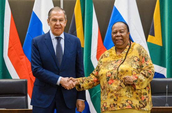 Визит главы МИД РФ С. Лаврова в ЮАР