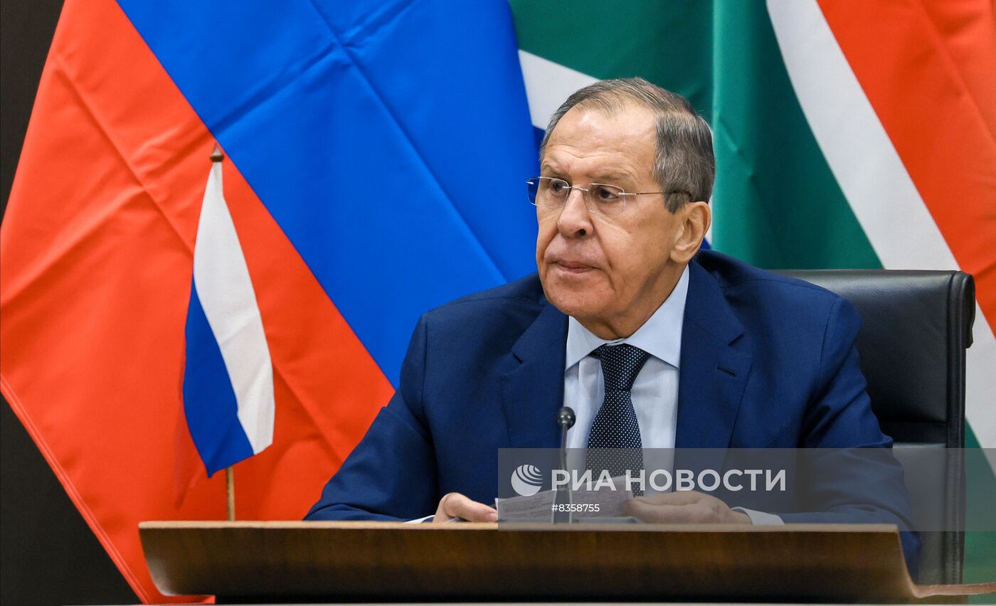 Визит главы МИД РФ С. Лаврова в ЮАР