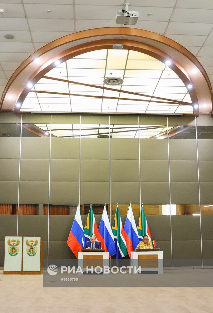 Визит главы МИД РФ С. Лаврова в ЮАР