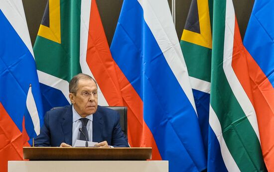 Визит главы МИД РФ С. Лаврова в ЮАР