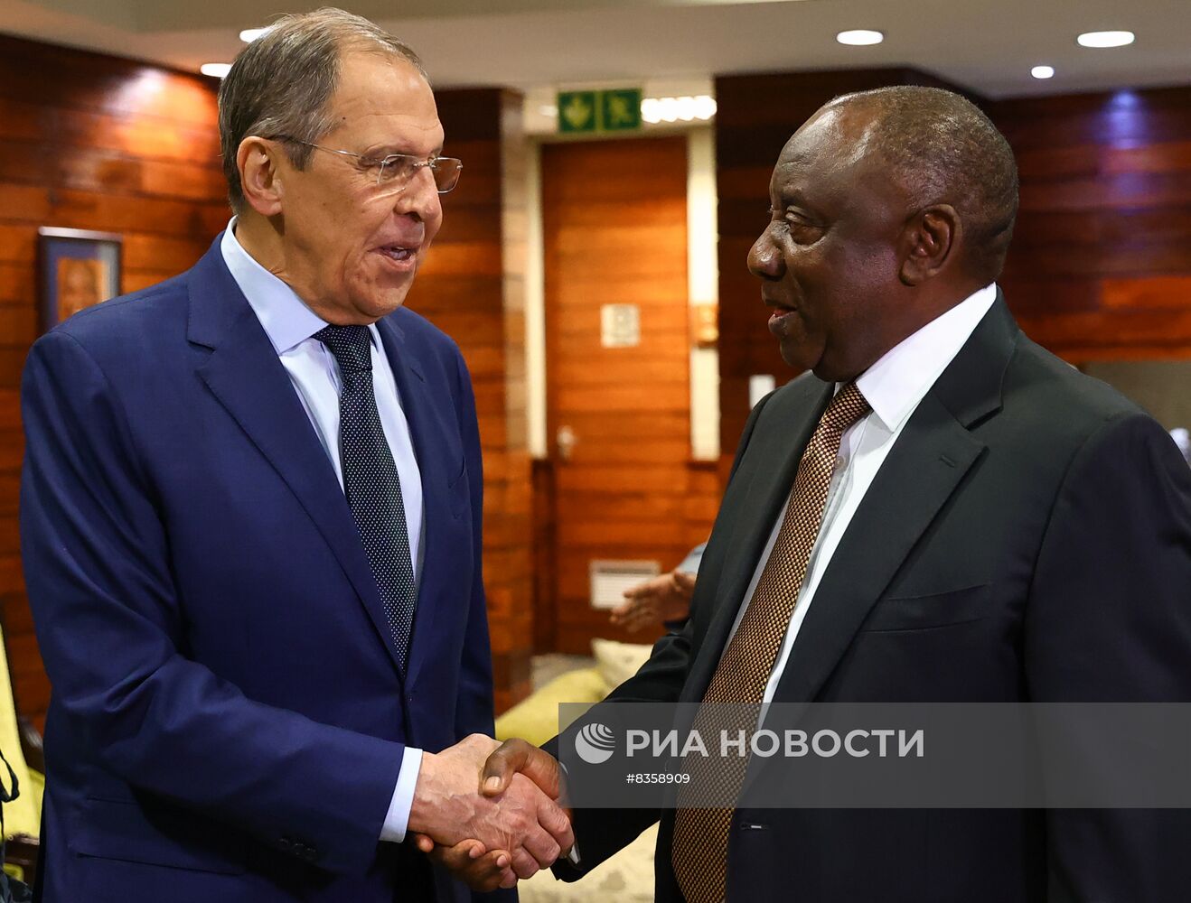 Визит главы МИД РФ С. Лаврова в ЮАР