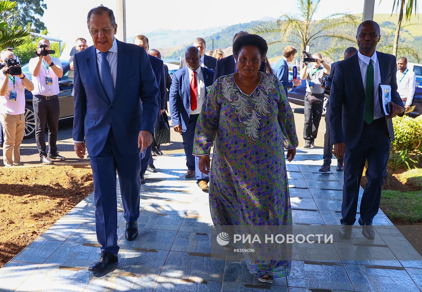 Визит главы МИД РФ С. Лаврова в Эсватини