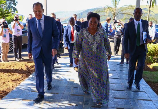 Визит главы МИД РФ С. Лаврова в Эсватини