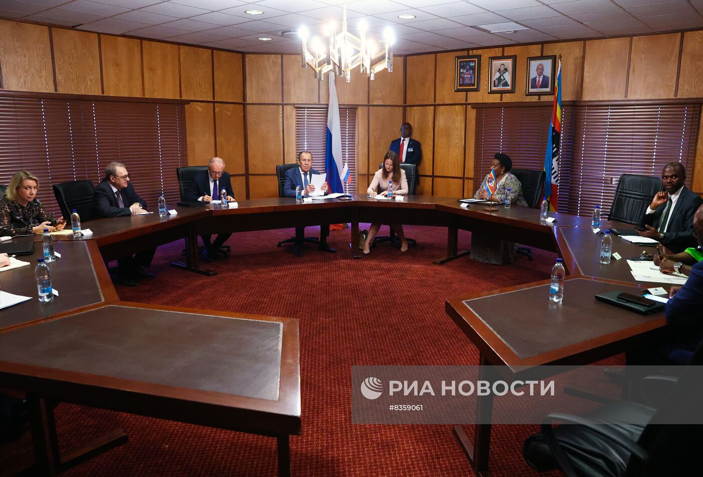 Визит главы МИД РФ С. Лаврова в Эсватини