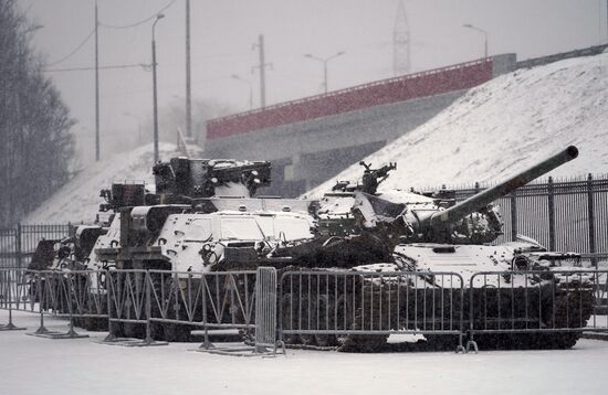 Трофейная техника ВСУ в Кировске