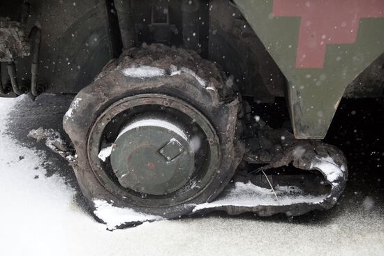 Трофейная техника ВСУ в Кировске