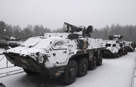 Трофейная техника ВСУ в Кировске