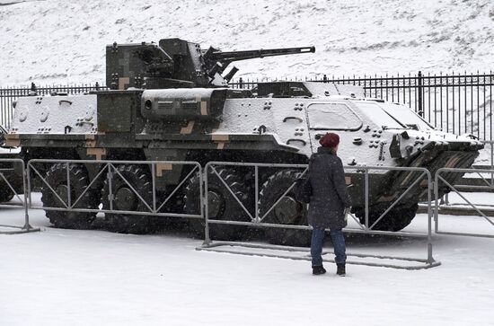 Трофейная техника ВСУ в Кировске