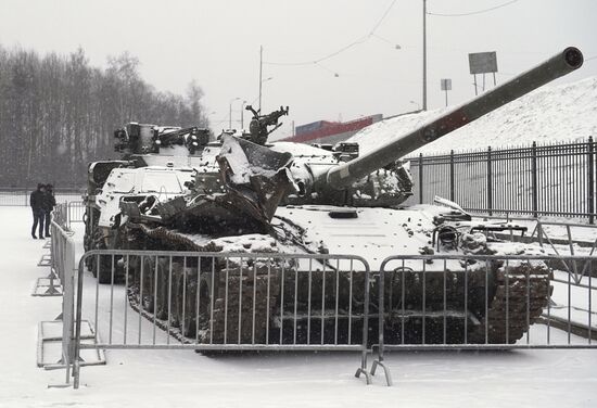 Трофейная техника ВСУ в Кировске