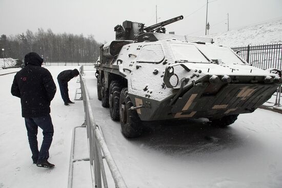 Трофейная техника ВСУ в Кировске