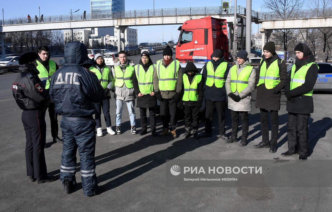 Акция "Студенческий десант" во Владивостоке