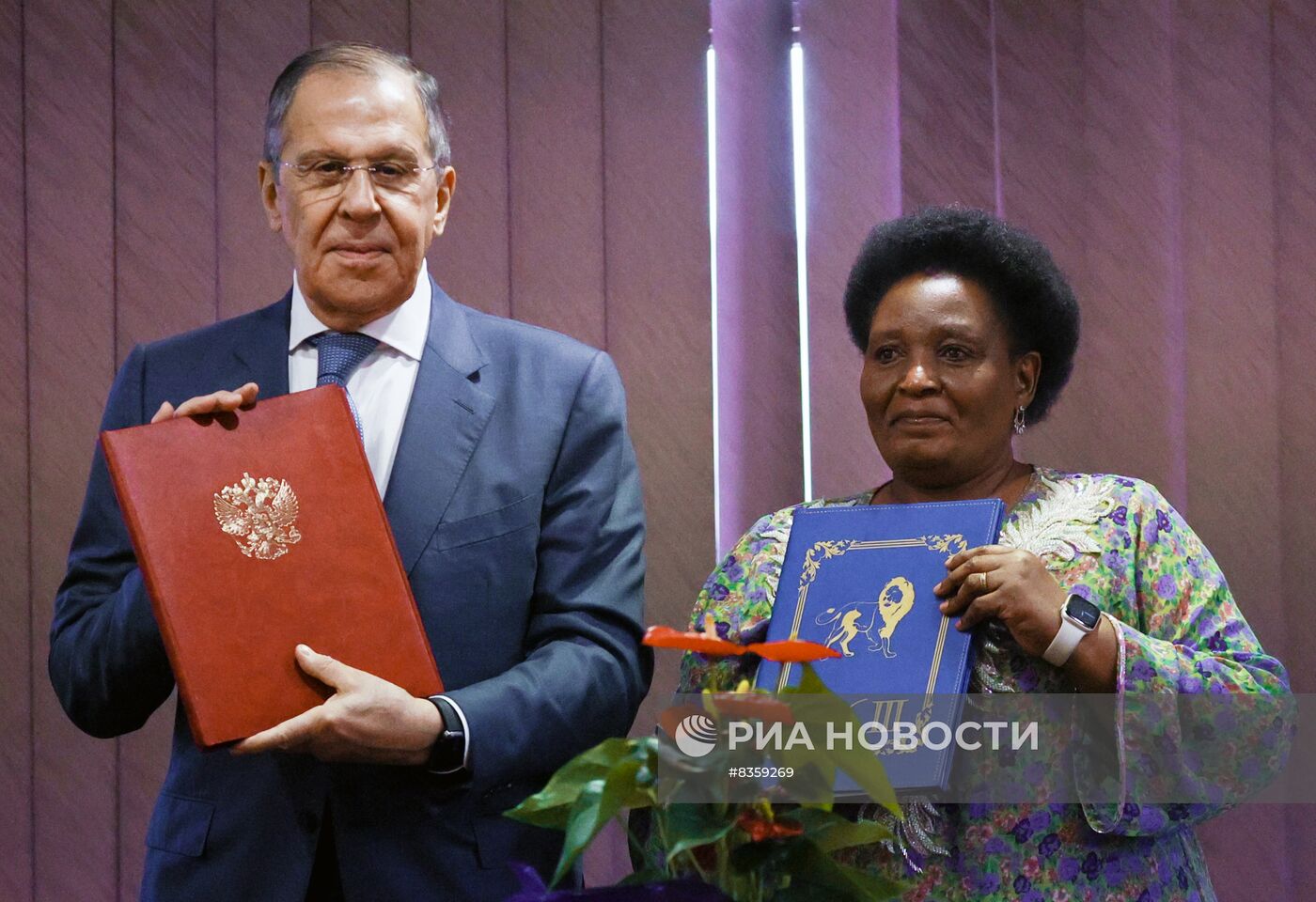 Визит главы МИД РФ С. Лаврова в Эсватини