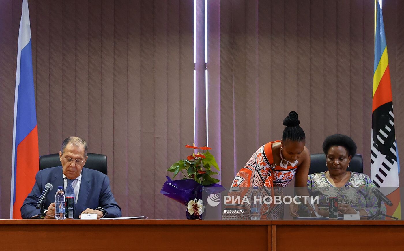 Визит главы МИД РФ С. Лаврова в Эсватини