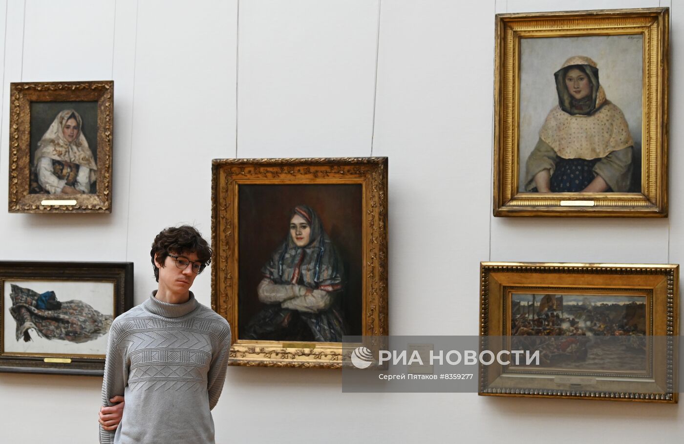 175 лет со дня рождения В. И. Сурикова в Третьяковской галерее