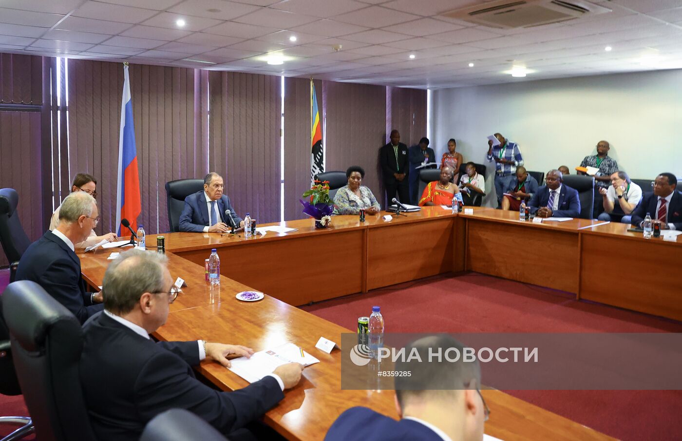Визит главы МИД РФ С. Лаврова в Эсватини