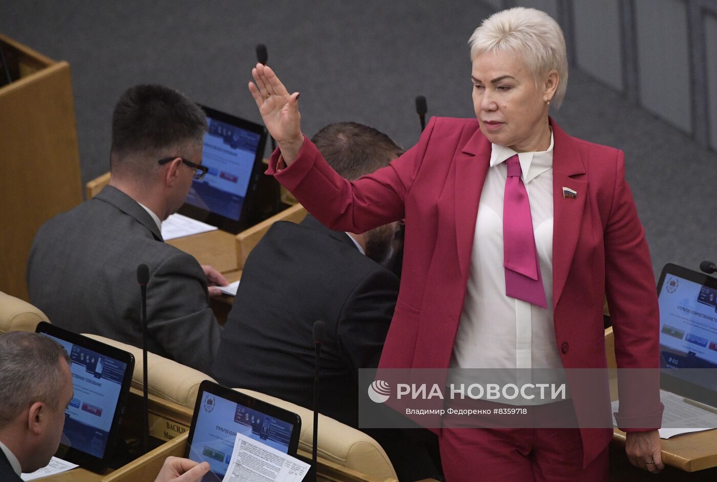 Пленарное заседание Госдумы РФ