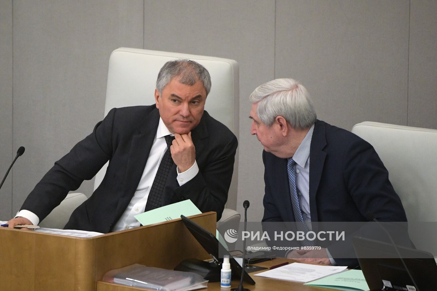 Пленарное заседание Госдумы РФ