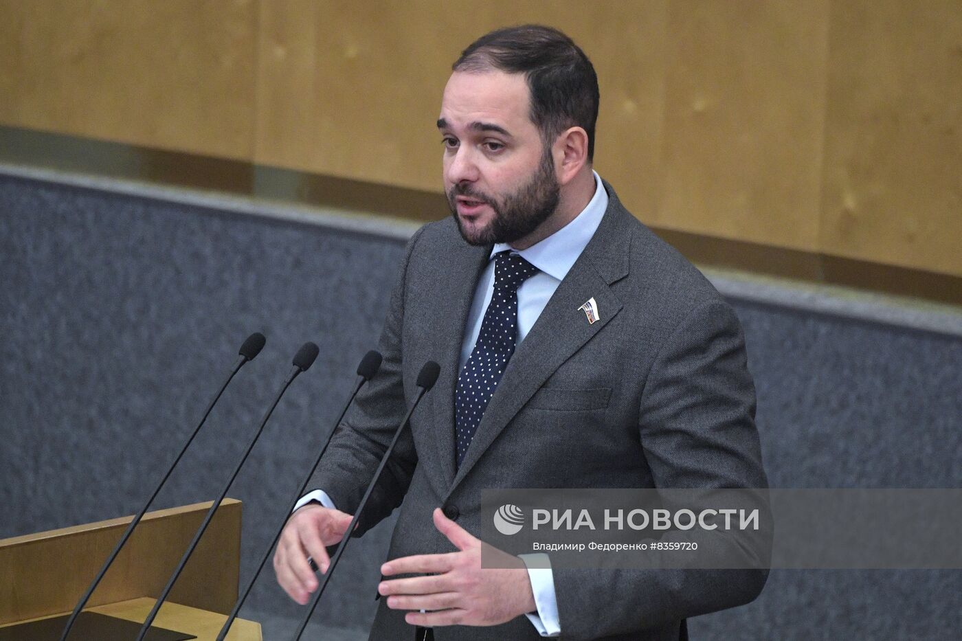 Пленарное заседание Госдумы РФ 