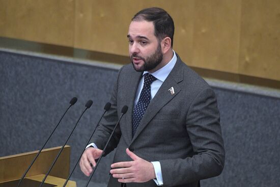 Пленарное заседание Госдумы РФ 