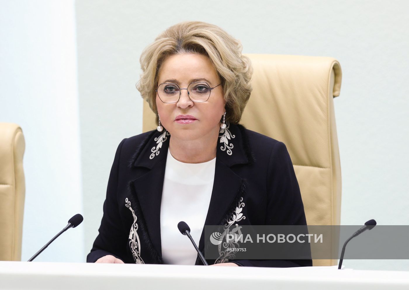 Заседание Совета Федерации РФ