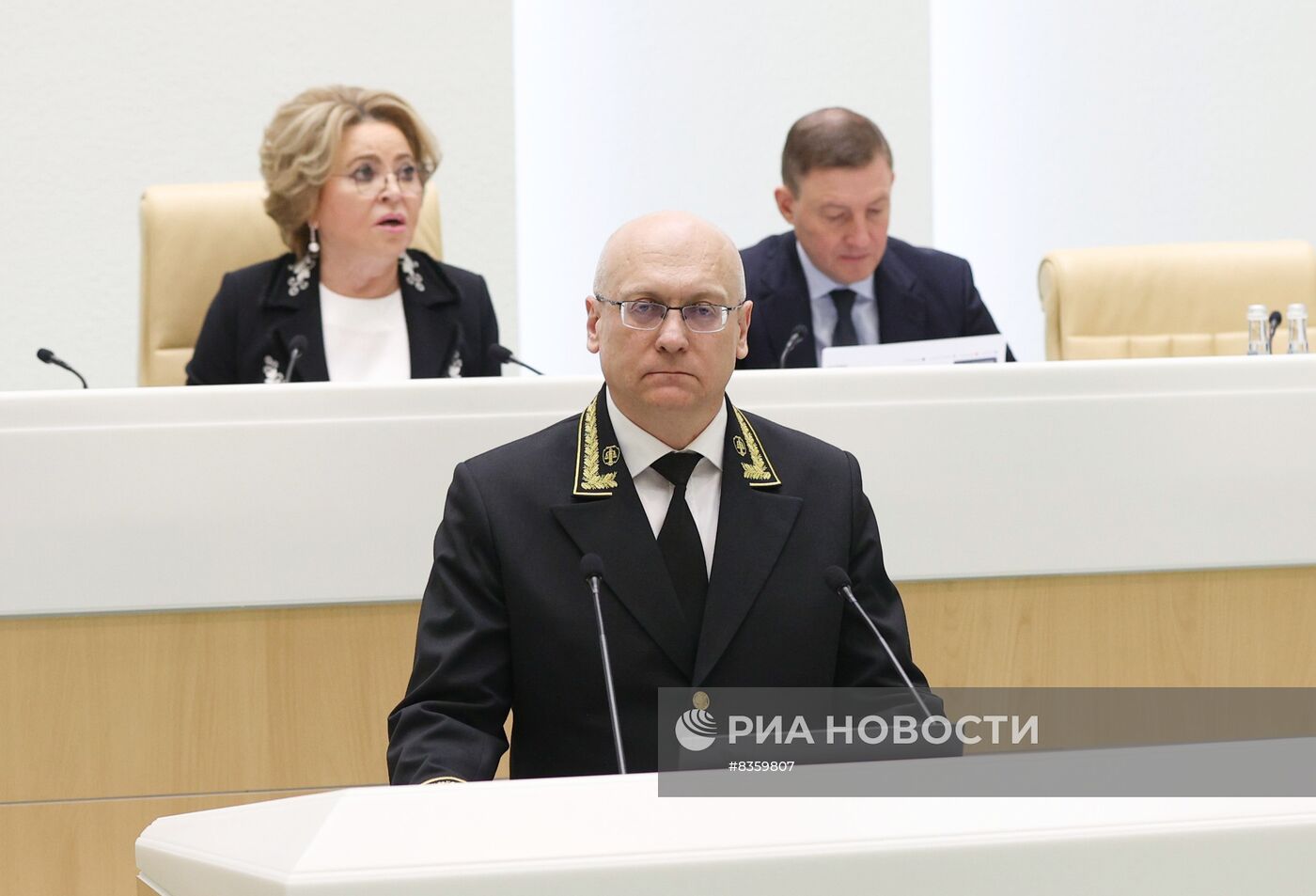 Заседание Совета Федерации РФ 