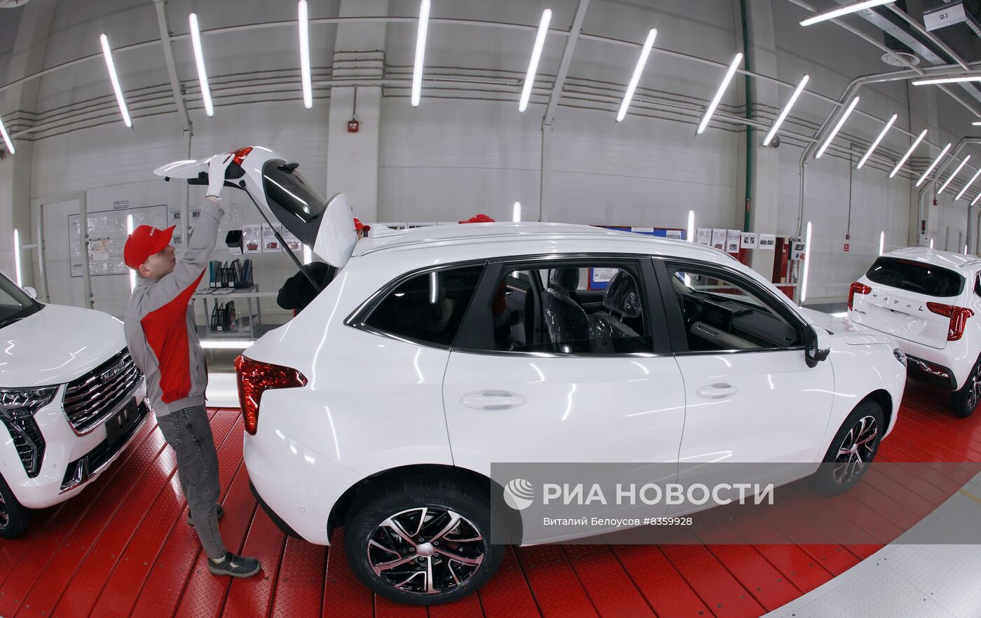 Выпуск 100000-го автомобиля Haval в Тульской области 